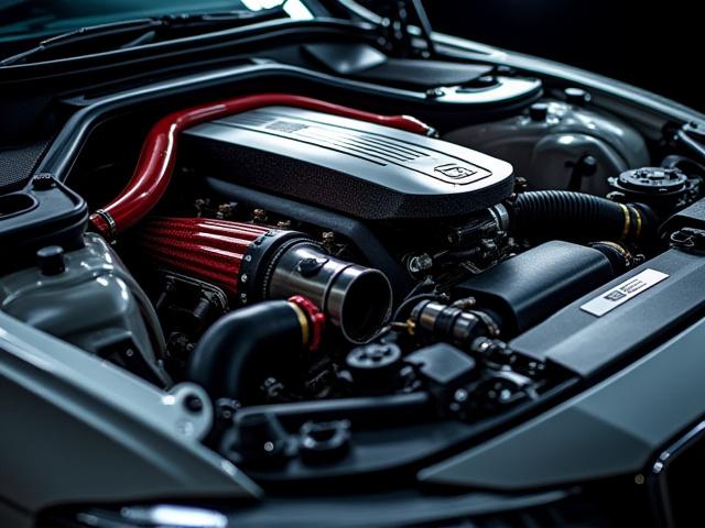 BMW M4 con motor modificado y escape de titanio