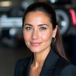 Retrato de Sofía Rodríguez, ingeniera de suspensión en Eterna Gear.